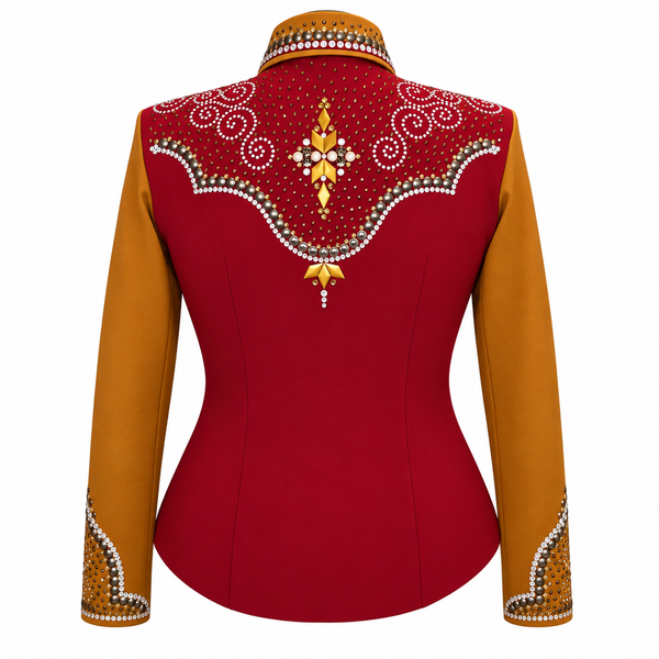 Saddle & Rose Showmanship Suit (L)