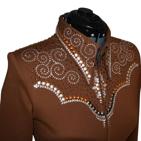 Mocha Showmanship Suit (L)