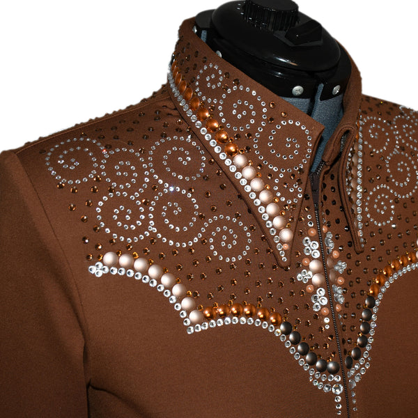 Mocha Showmanship Suit (L)