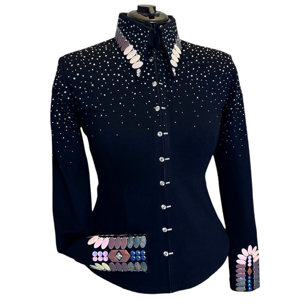 Rosé, Pearl and Denim Show Shirt (M)