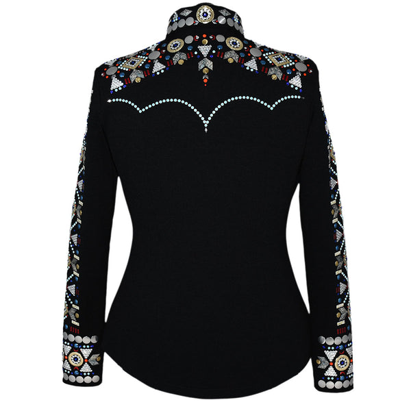 Show Clothes - Geo Tribal Show Shirt (L) - Lisa Nelle