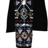 Show Clothes - Geo Tribal Show Shirt (L) - Lisa Nelle