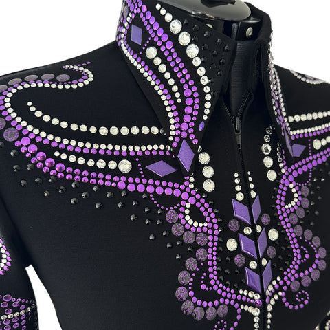Purple Fringe Show Jacket (M)