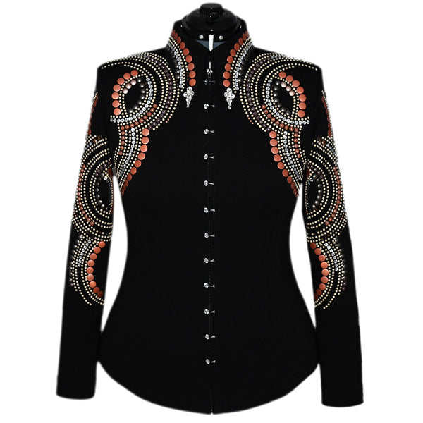 Show Clothes - Warm Tones Show Shirt (XL) - Lisa Nelle