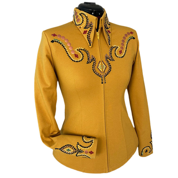 Show Clothes - Golden Royal Show Shirt (XS) - Lisa Nelle
