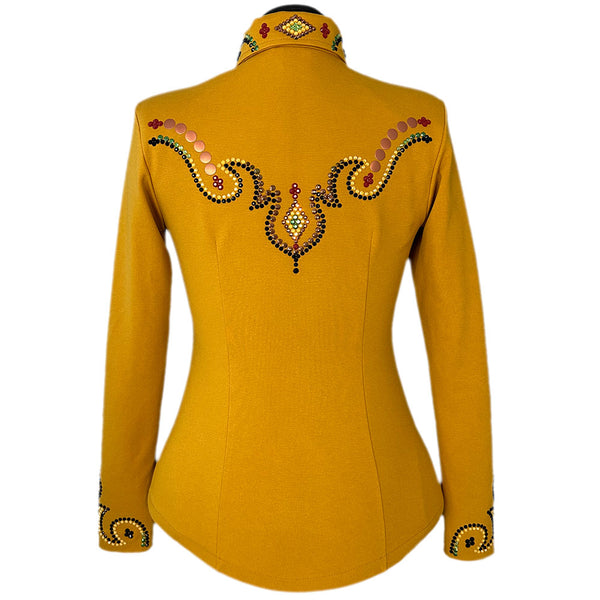 Show Clothes - Golden Royal Show Shirt (XS) - Lisa Nelle