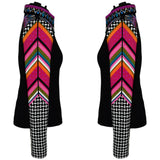 Show Clothes - Mixed Media Show Shirt (S) - Lisa Nelle