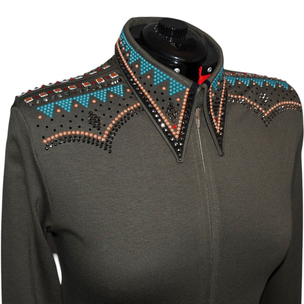 Show Clothes - Gray Olive All Day (3X) - Lisa Nelle