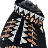 Show Clothes - Tan Zig Zag Show Shirt (4X) - Lisa Nelle