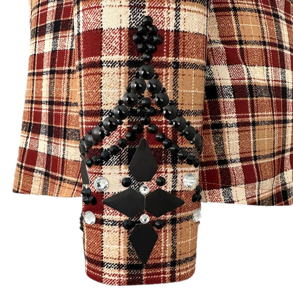 Show Clothes - Western Plaid Show Shirt (4X) - Lisa Nelle