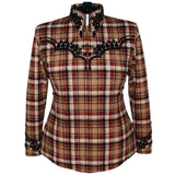 Show Clothes - Western Plaid Show Shirt (4X) - Lisa Nelle