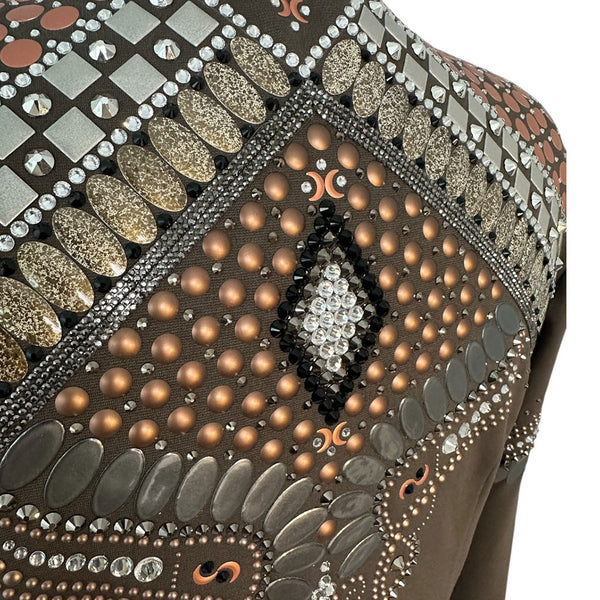 Show Clothes - Olive Showmanship Jacket and Pants (XL) - Lisa Nelle