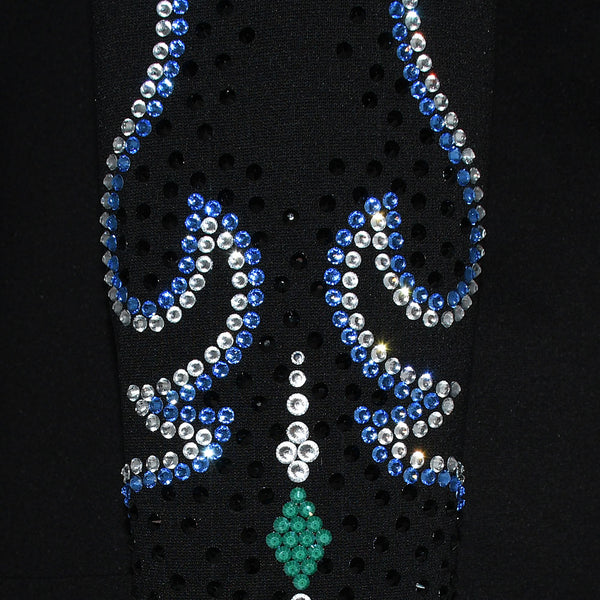 Show Clothes - Teal, Blue and Purple All Day Jacket (5X) - Lisa Nelle