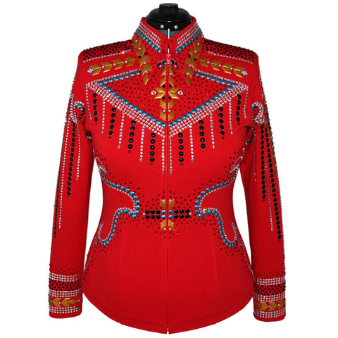 Red Showmanship Suit (L)