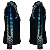 Show Clothes - Aqua Ombre All Day Jacket (1X/2X) - Lisa Nelle