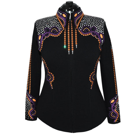 Purple and Orange Showmanship Jacket (XL)