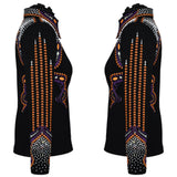 Show Clothes - Purple and Orange Showmanship Jacket (XL) - Lisa Nelle