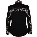 Show Clothes - Rose Gold Show Shirt (XL) - Lisa Nelle