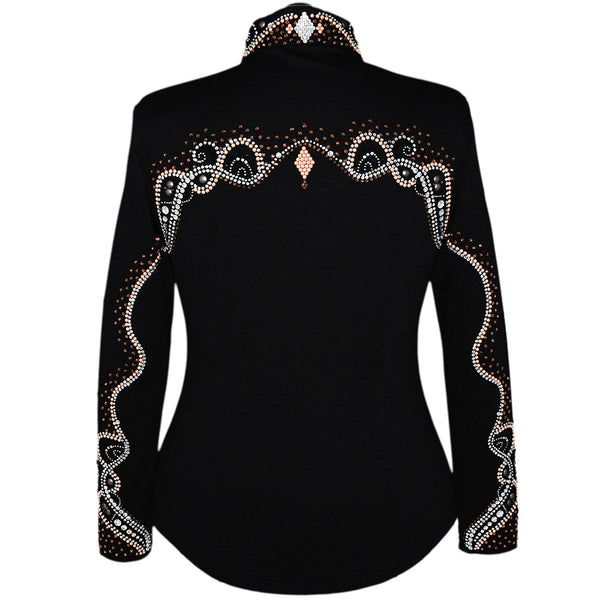 Show Clothes - Rose Gold Show Shirt (XL) - Lisa Nelle