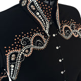 Show Clothes - Rose Gold Show Shirt (XL) - Lisa Nelle