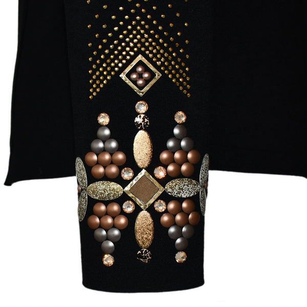 Show Clothes - Golden Browns All Day Jacket (2X) - Lisa Nelle