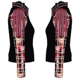 Show Clothes - Vest, Undershirt & Removable Fringe (XL/1X) - Lisa Nelle