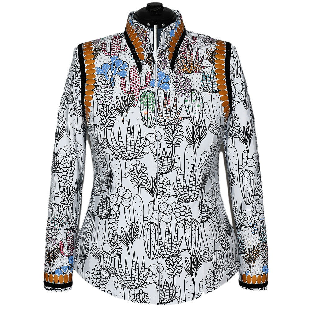 Cactus Show Shirt (1X) Show Clothes - Cactus Show Shirt (1X) - Lisa Nelle