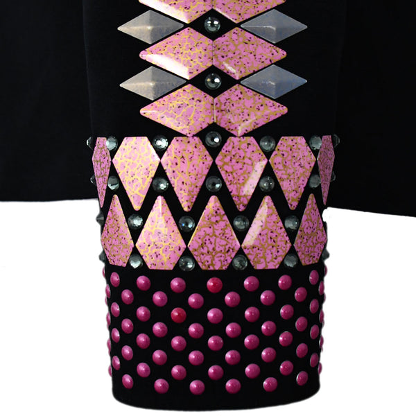 Show Clothes - Pink and Gray All Day Jacket (3X/4X) - Lisa Nelle