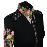 Show Clothes - Floral Show Shirt (L) - Lisa Nelle