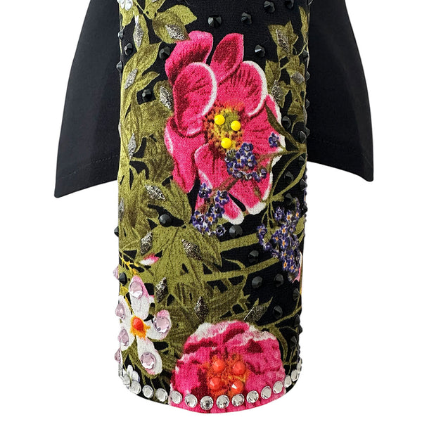 Show Clothes - Floral Show Shirt (L) - Lisa Nelle