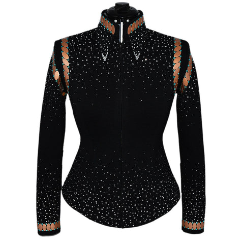 Roan and Turquoise Riding Jacket (S)