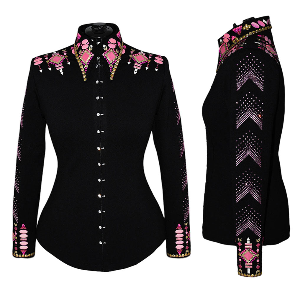 Show Clothes - Pink on Pink Show Shirt (M/L) - Lisa Nelle