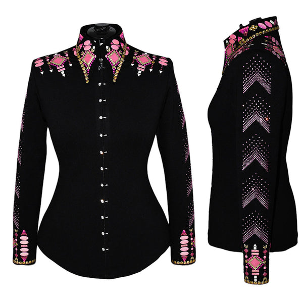 Show Clothes - Pink on Pink Show Shirt (M/L) - Lisa Nelle