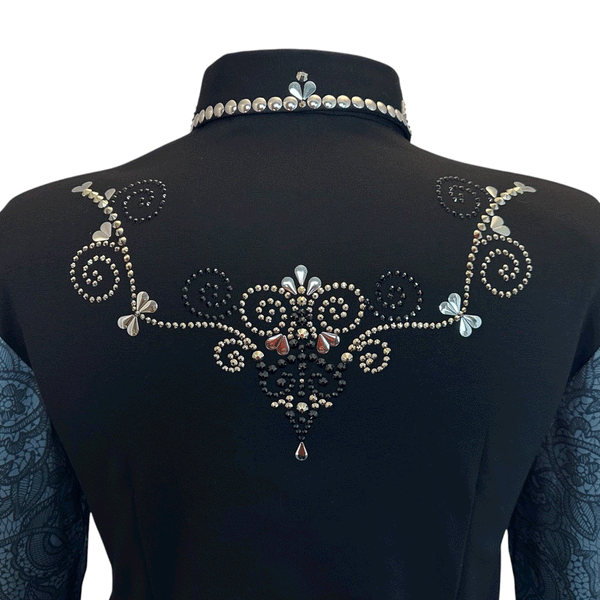 Show Clothes - Midnight Scroll All Day Shirt (3X) - Lisa Nelle