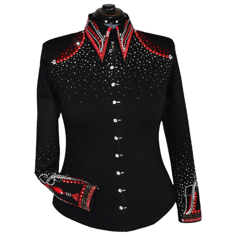 Red and Silver Show Shirt (L)