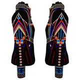 Show Clothes - Red, Gold and Blue Showmanship Jacket (XS) - Lisa Nelle