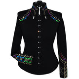 Show Clothes - Jewel Tones Show Shirt (M) - Lisa Nelle