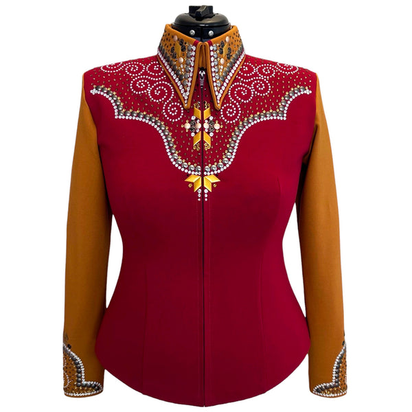 Saddle & Rose Showmanship Suit (L)