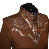 Mocha Showmanship Suit (L)