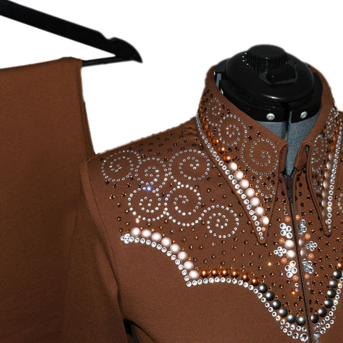 Mocha Showmanship Suit (L)