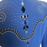 Blue Western Show Shirt (M)