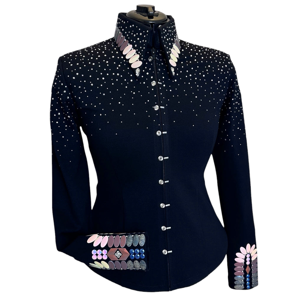 Rosé, Pearl and Denim Show Shirt (M)