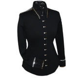 Show Clothes - Black and Gold Show Shirt (M) - Lisa Nelle