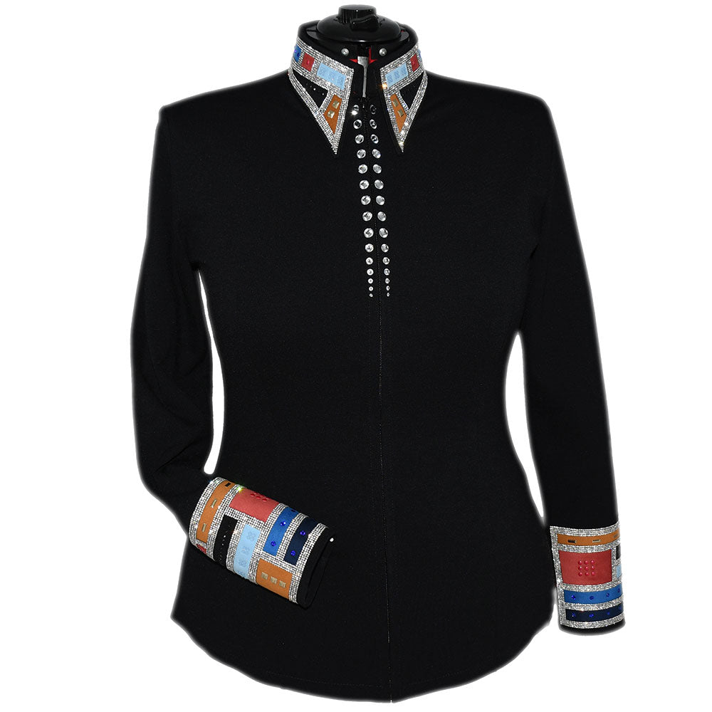 Show Clothes - Color Block Show Shirt (1X) - Lisa Nelle