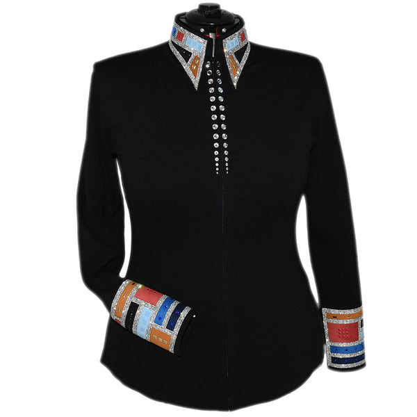 Show Clothes - Color Block Show Shirt (1X) - Lisa Nelle