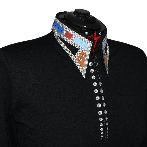 Show Clothes - Color Block Show Shirt (1X) - Lisa Nelle
