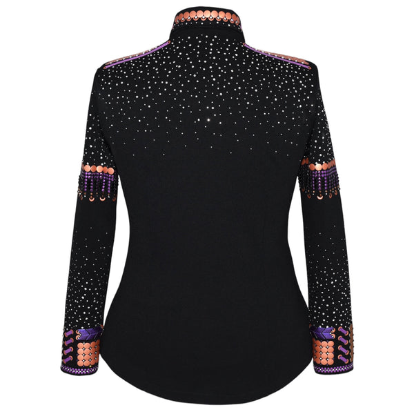 Rusty Coral and Violet All Day Shirt/Jacket (1X/2X)