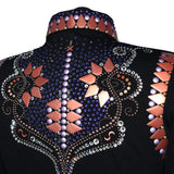 Show Clothes - Violet, Purple and Coral All Day Jacket (L) - Lisa Nelle