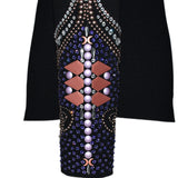 Show Clothes - Violet, Purple and Coral All Day Jacket (L) - Lisa Nelle