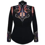 Show Clothes - Violet, Purple and Coral All Day Jacket (L) - Lisa Nelle